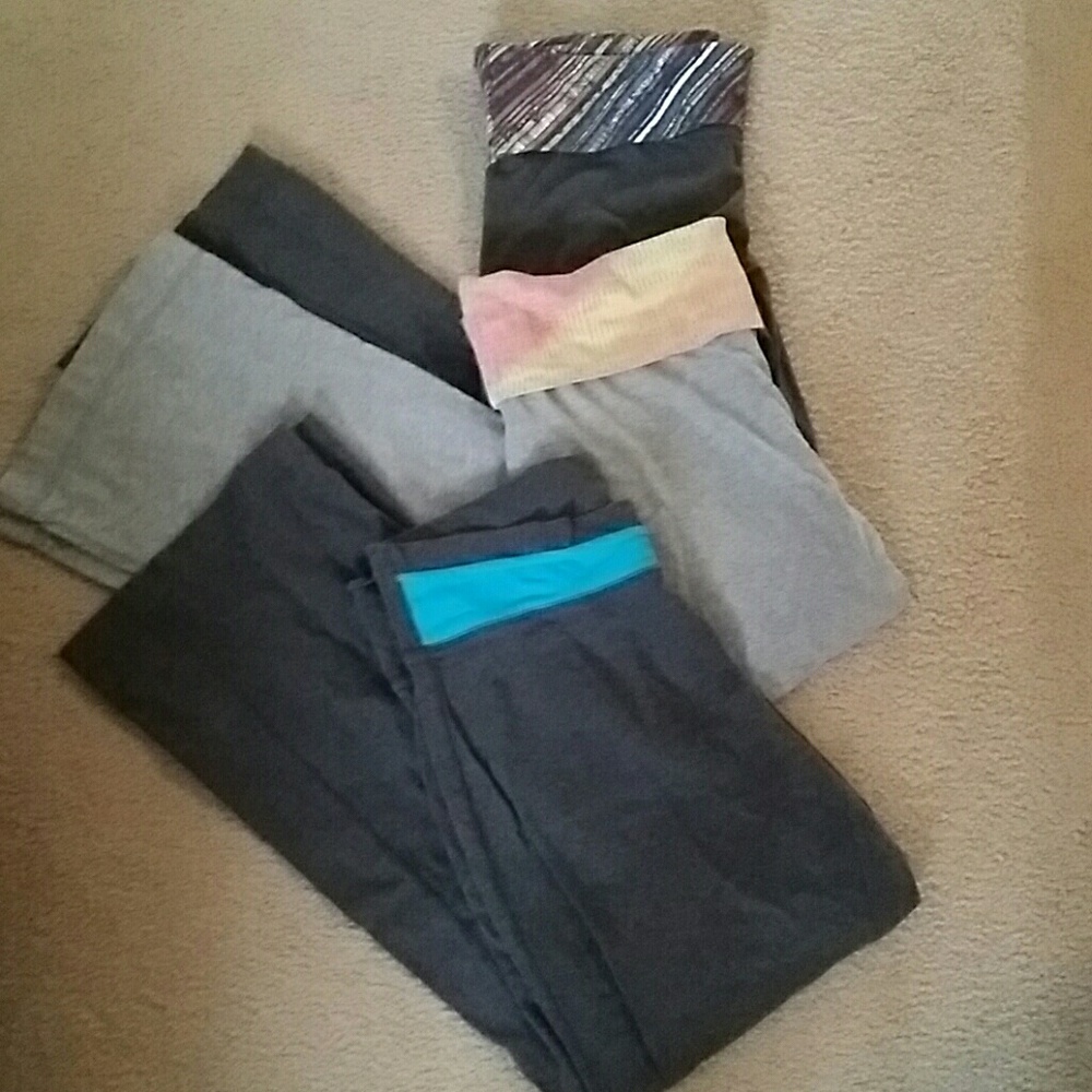 3 pair SO Yoga pants bundle sz. XL